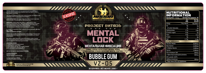 NABBA North West Pre Workout and Hydration -Project BNTR3b - Mental Lock - Bubblegum